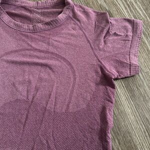 Lululemon Athletica Heathered Purple Top